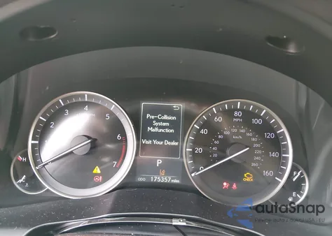 2017 Lexus Es 350 z USA, uszkodzony, nr VIN 58ABK1GG0HU063216